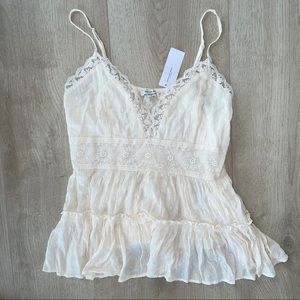 American Eagle Babydoll Tank Top